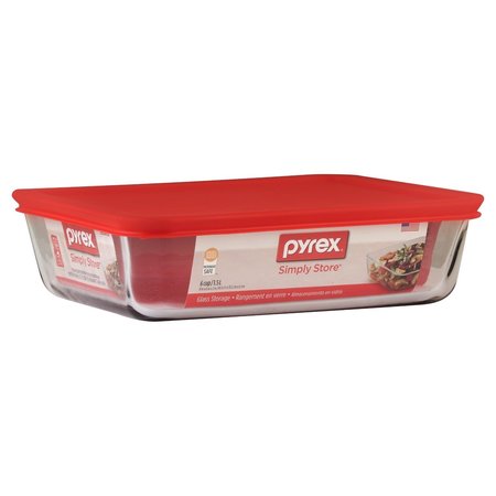 Pyrex Simply Store 6 cups Clear Food Storage Container 1069618